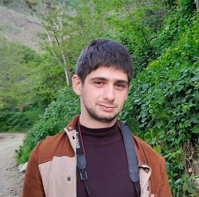 Nagorno-Karabakh -- "Civilnet" correspondent Hayk Ghazaryan, Stepanaker, 12Jul2023